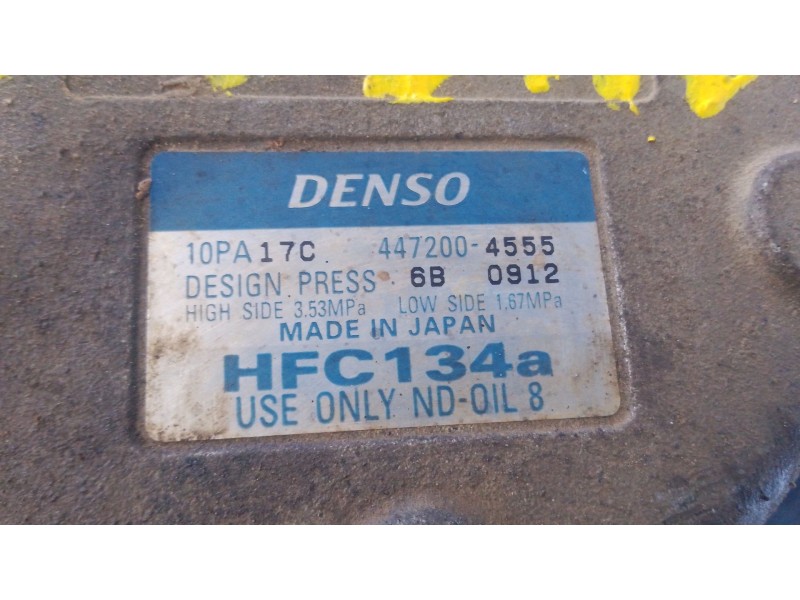 Recambio de compresor aire acondicionado para toyota land cruiser 90 (_j9_) 3.0 td (kzj90_, kzj95_) referencia OEM IAM   