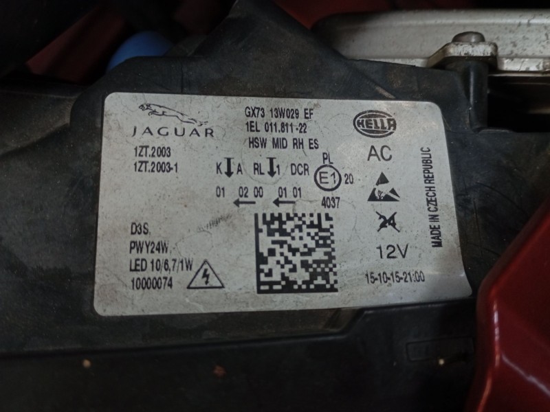 Recambio de faro derecho xenon para jaguar xe (x760) 2.0 d referencia OEM IAM   