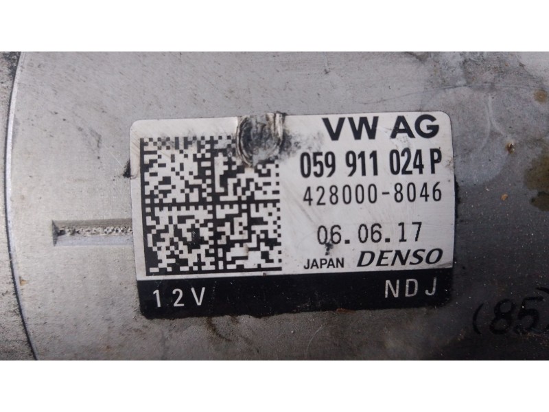 Recambio de motor arranque para audi a7 sportback (4ga, 4gf) 3.0 tdi quattro referencia OEM IAM   