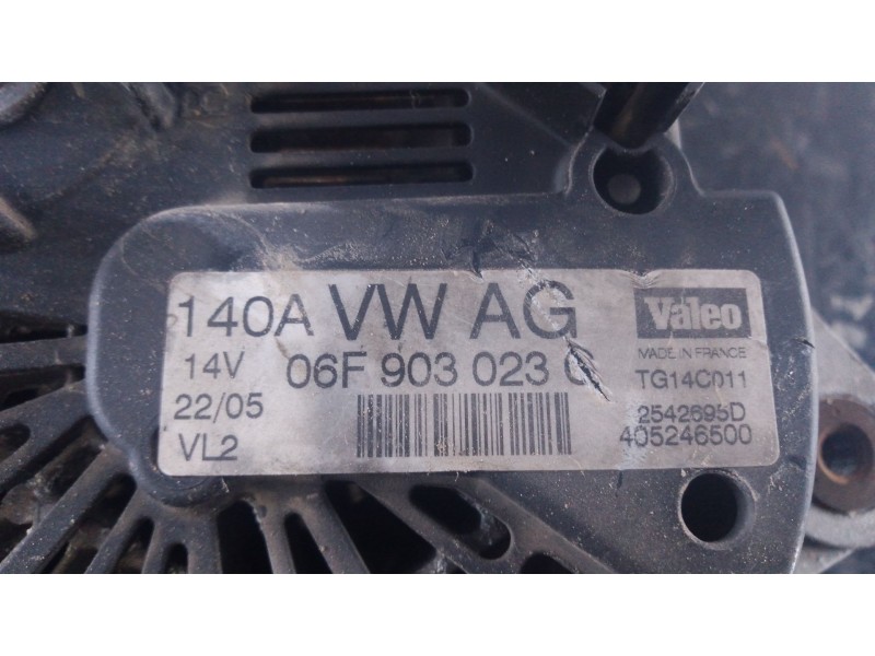 Recambio de alternador para seat leon (1p1) 2.0 tfsi referencia OEM IAM   