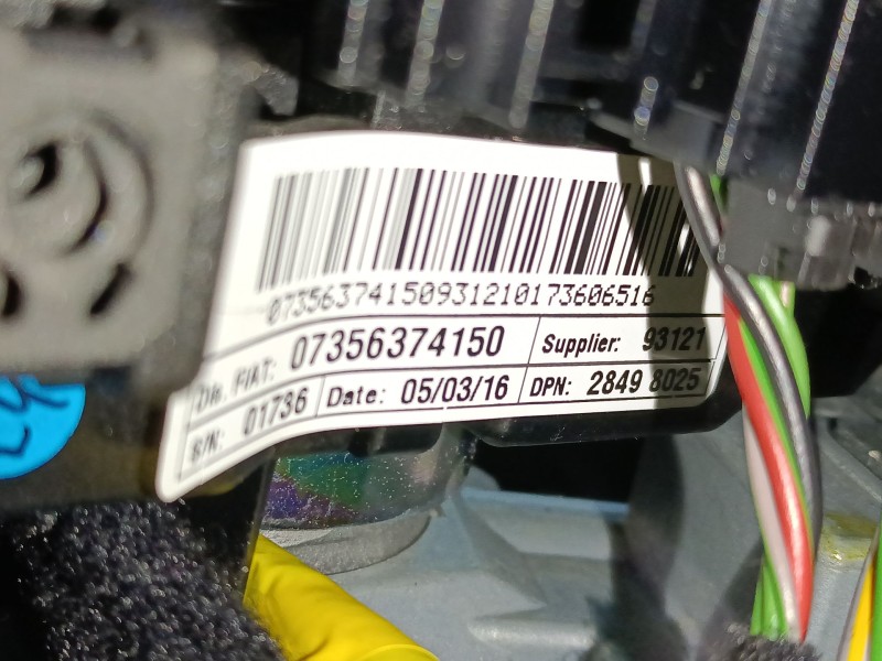 Recambio de anillo airbag para jeep renegade suv (bu, b1, bv) 2.0 crd 4x4 referencia OEM IAM   