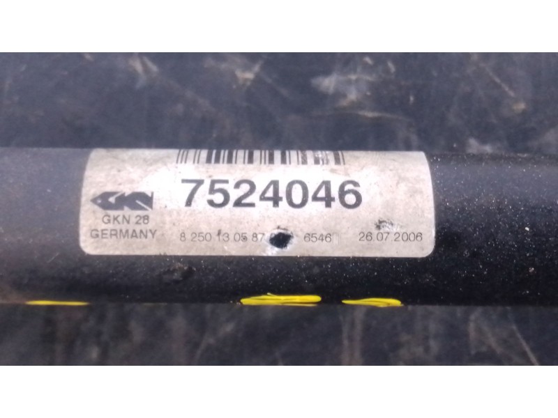 Recambio de transmision delantera derecha para bmw x3 (e83) 3.0 d referencia OEM IAM 7524046  