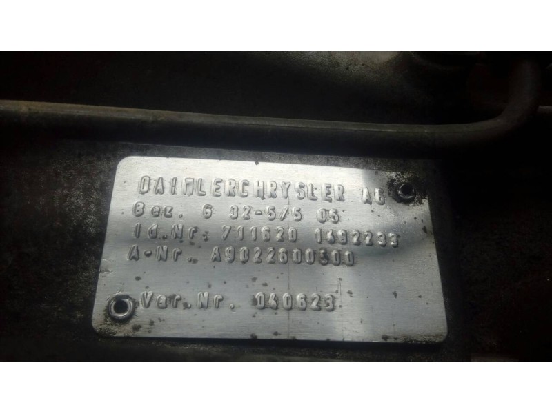 mercedes-benz sprinter 02.00  caja cerrada del año 2005