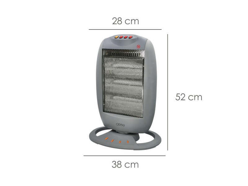 Recambio de ferreteria para universal estufa halogena oscilante 400 / 800 / 1200 watt. referencia OEM IAM 22030462 8435450476235