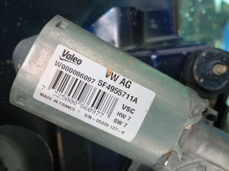 Recambio de motor limpia trasero para seat leon (5f1) 1.4 tsi referencia OEM IAM 5F4955711A  