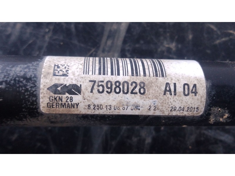 Recambio de transmision delantera derecha para bmw x3 (f25) xdrive 20 d referencia OEM IAM 7598028  