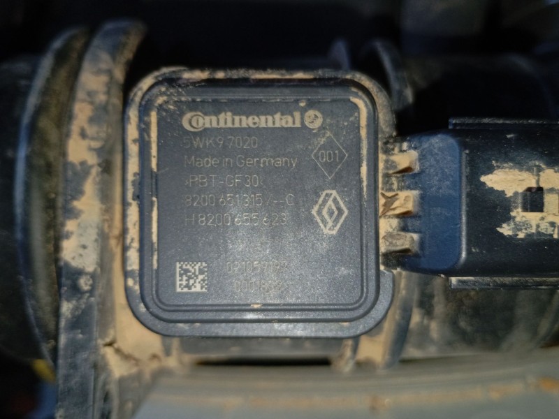 Recambio de caudalimetro para renault kangoo express (fw0/1_) 1.5 dci 75 (fw07, fw10, fw04) referencia OEM IAM   