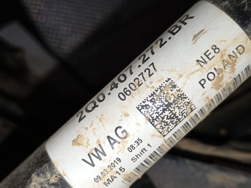 Recambio de transmision delantera derecha para seat ibiza v (kj1, kjg) 1.0 mpi referencia OEM IAM 2Q0407272BR  