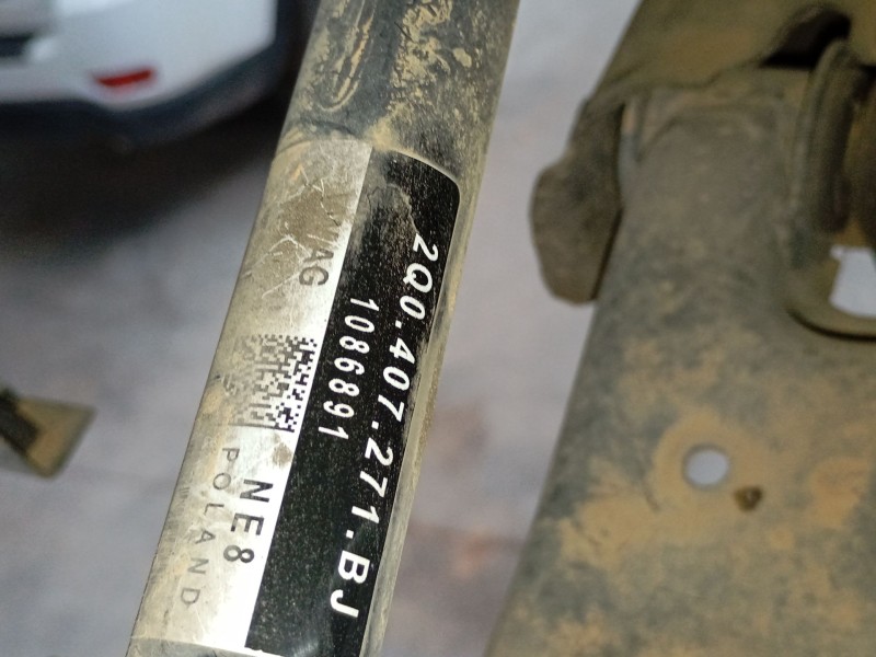 Recambio de transmision delantera izquierda para seat ibiza v (kj1, kjg) 1.0 mpi referencia OEM IAM 2Q0407271BJ  