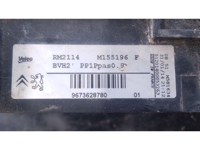 Recambio de radiador agua para peugeot 308 ii (lb_, lp_, lw_, lh_, l3_) 1.6 hdi referencia OEM IAM   