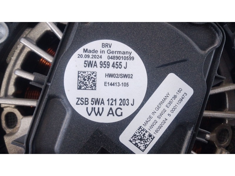 Recambio de electroventilador para skoda octavia iv combi nx5 1.5 tsi referencia OEM IAM   