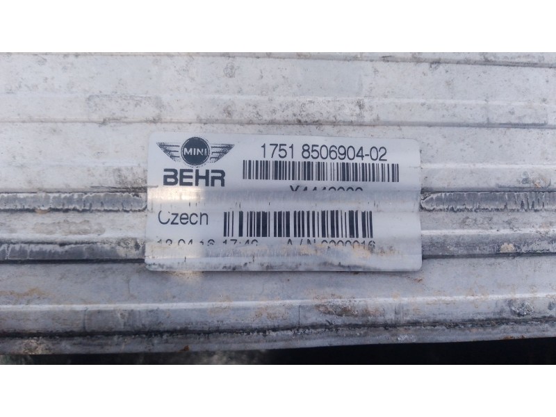 Recambio de intercooler para mini mini countryman (r60) cooper d referencia OEM IAM   