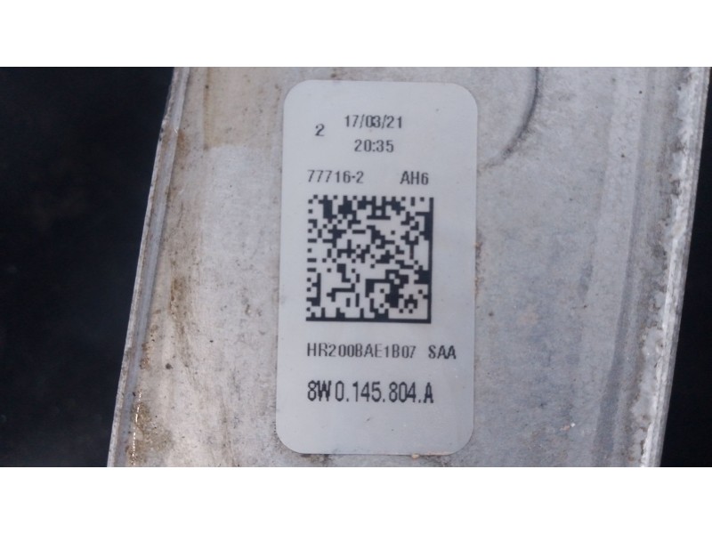 Recambio de intercooler para audi a4 b9 (8w2, 8wc) 30 tdi mild hybrid referencia OEM IAM   