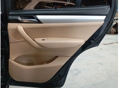 Recambio de guarnecido puerta trasera derecha para bmw x3 (f25) xdrive 20 d referencia OEM IAM   
