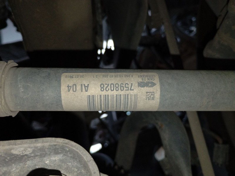 Recambio de transmision delantera derecha para bmw x3 (f25) xdrive 20 d referencia OEM IAM 7598028  