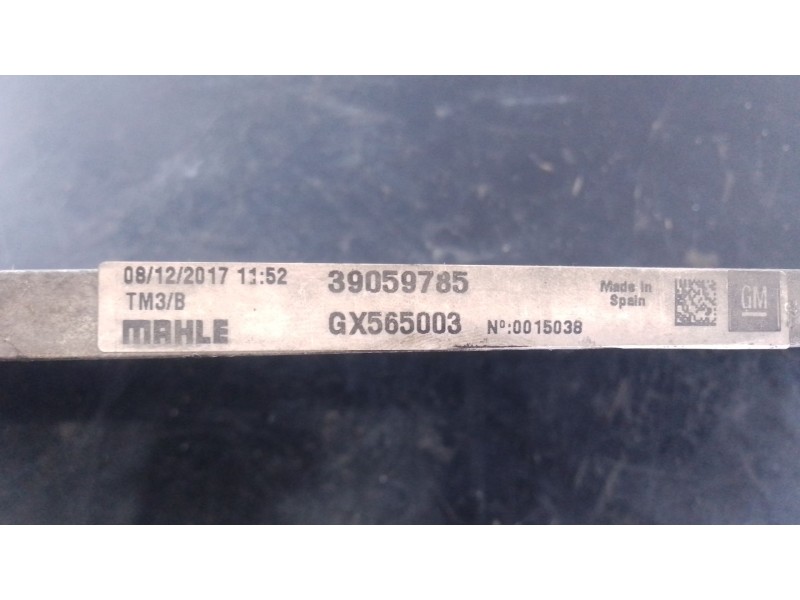 Recambio de condensador / radiador aire acondicionado para opel corsa e (x15) 1.3 cdti (08, 68) referencia OEM IAM   