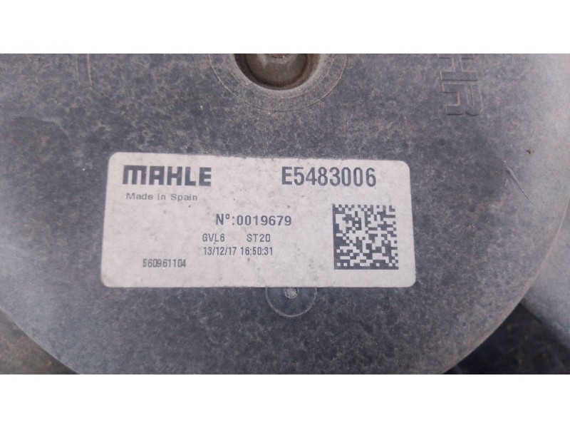 Recambio de electroventilador para opel corsa e (x15) 1.3 cdti (08, 68) referencia OEM IAM   