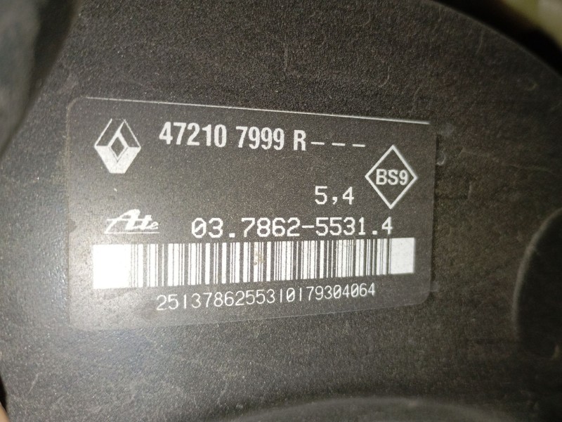 Recambio de servofreno para dacia dokker furgoneta/monovolumen 1.6 referencia OEM IAM   