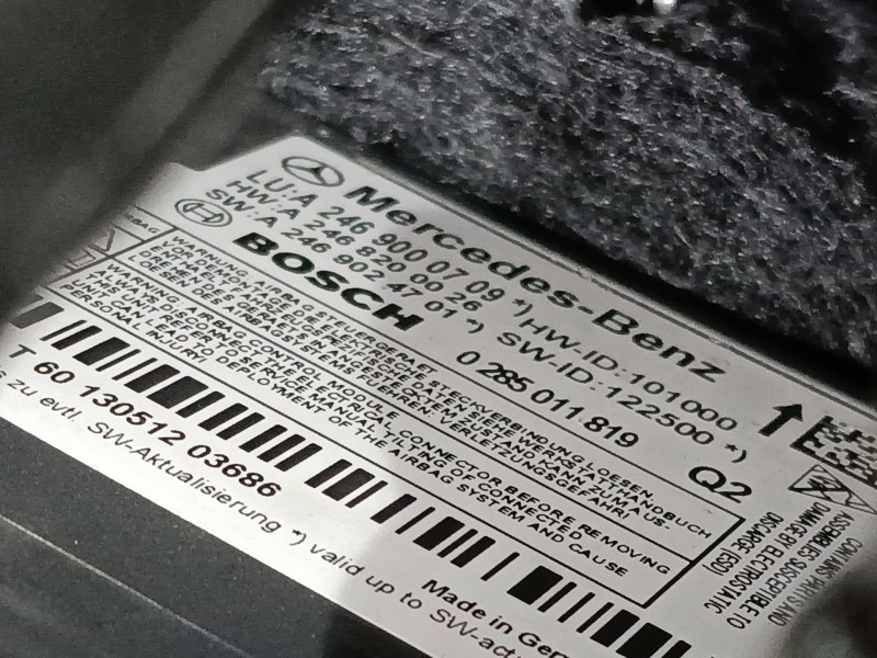 Recambio de kit airbag para mercedes-benz clase b sports tourer (w246, w242) b 200 cdi (246.201) referencia OEM IAM   