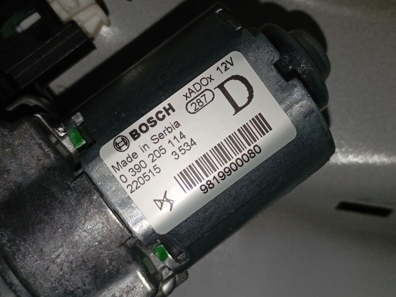 Recambio de motor limpia trasero para peugeot 208 ii (ub_, up_, uw_, uj_) 1.2 puretech 75 referencia OEM IAM   