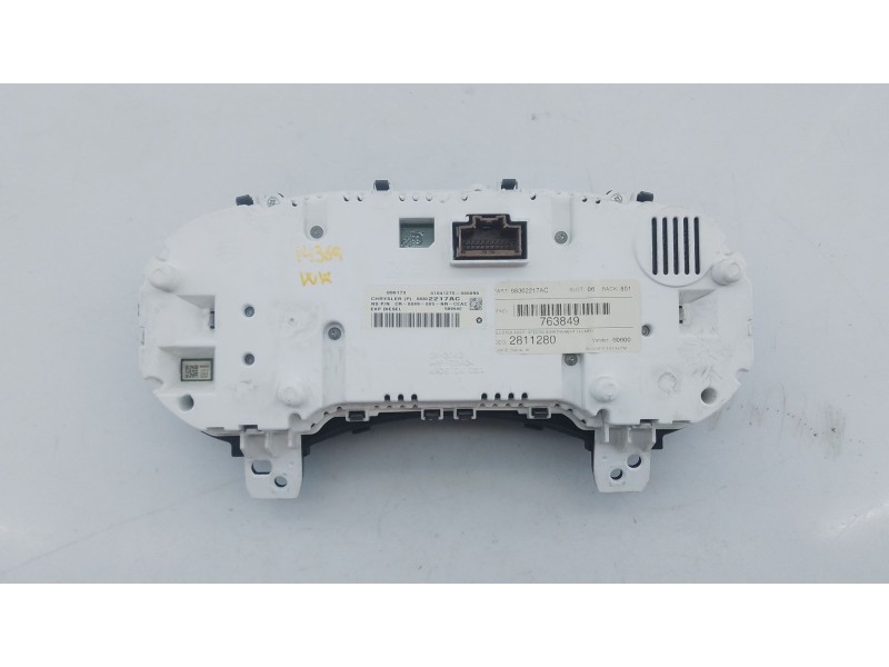Recambio de cuadro instrumentos para jeep grand cherokee iv (wk, wk2) 3.0 crd v6 4x4 referencia OEM IAM 68302217AC  