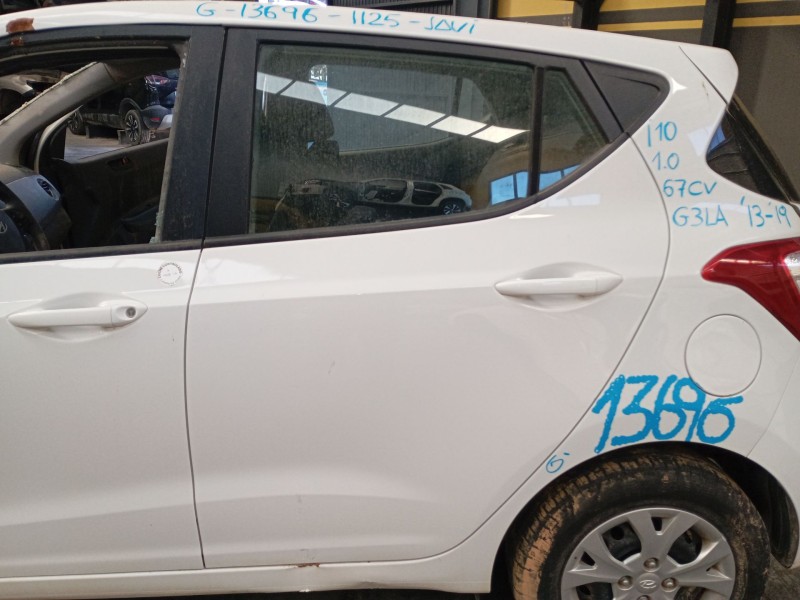Recambio de puerta trasera izquierda para hyundai i10 ii (ba, ia) 1.0 referencia OEM IAM   