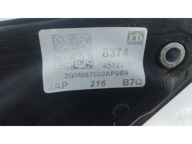 Recambio de retrovisor derecho electrico para volkswagen t-cross (c11, d31) 1.0 tsi referencia OEM IAM   