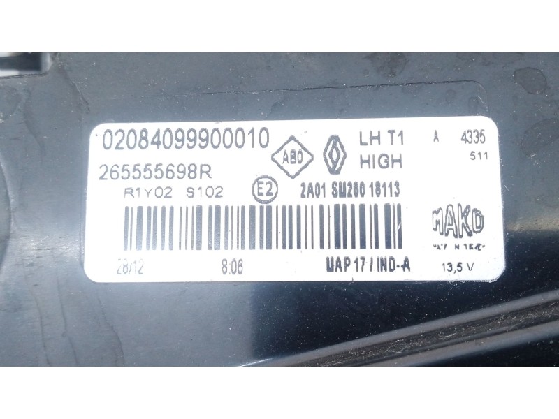 Recambio de piloto trasero izquierdo para renault captur ii (hf_) e-tech 160 referencia OEM IAM   