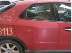 Recambio de puerta trasera derecha para honda civic berlina (fn) 2.2 ctdi referencia OEM IAM   