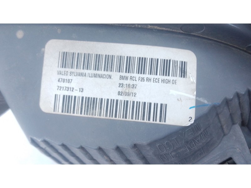 Recambio de piloto trasero derecho para bmw x3 (f25) xdrive 20 d referencia OEM IAM   