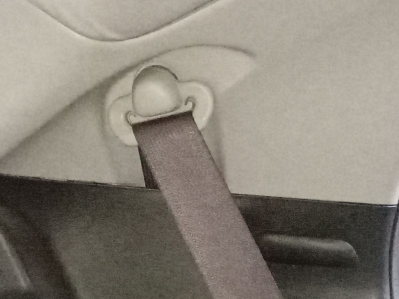 Recambio de cinturon seguridad trasero izquierdo para honda civic berlina (fn) 2.2 ctdi referencia OEM IAM   