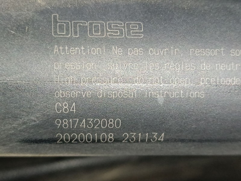 Recambio de amortiguador porton trasero derecho para citroën c5 aircross (ac_, aj_, ar_, a4_) 1.5 bluehdi 130 (acyhzj, acyhzr) r