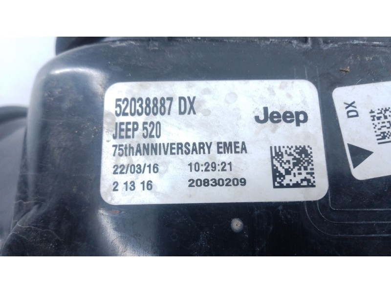 Recambio de piloto trasero derecho para jeep renegade suv (bu, b1, bv) 2.0 crd 4x4 referencia OEM IAM   