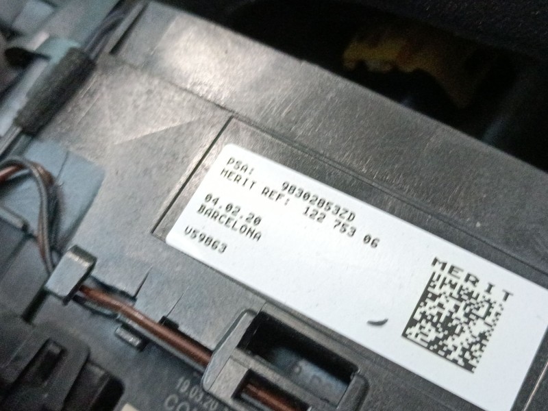 Recambio de anillo airbag para citroën c5 aircross (ac_, aj_, ar_, a4_) 1.5 bluehdi 130 (acyhzj, acyhzr) referencia OEM IAM 9830