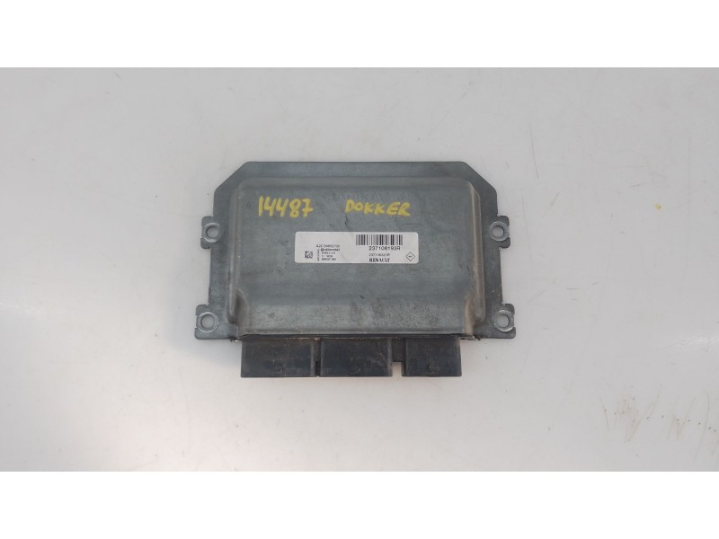 Recambio de centralita motor uce para dacia dokker furgoneta/monovolumen 1.6 referencia OEM IAM 237108193R  