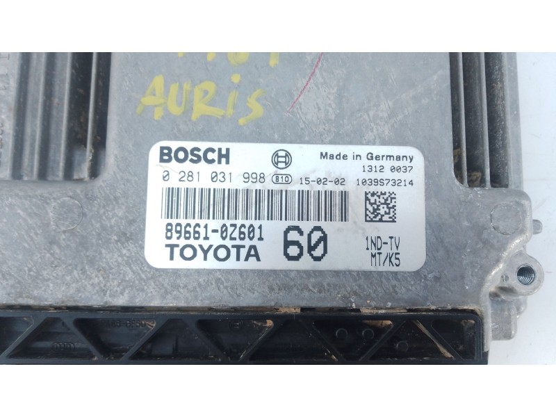 Recambio de centralita motor uce para toyota auris (_e18_) 1.4 d-4d (nde180_) referencia OEM IAM 896610Z601  