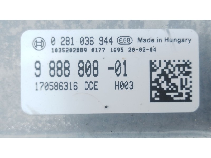 Recambio de centralita motor uce para bmw x2 (f39) sdrive 18 d referencia OEM IAM 9888808 0281036944 