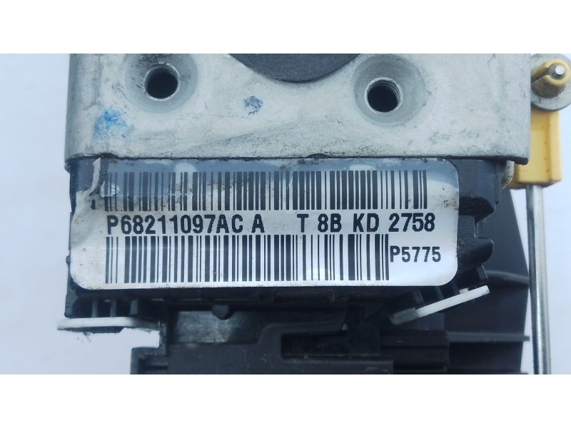 Recambio de cerradura puerta delantera izquierda para jeep compass (mp, m6, mv, m7) 1.4 multiair referencia OEM IAM   