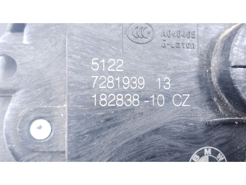 Recambio de cerradura puerta trasera izquierda para bmw x2 (f39) sdrive 18 d referencia OEM IAM   