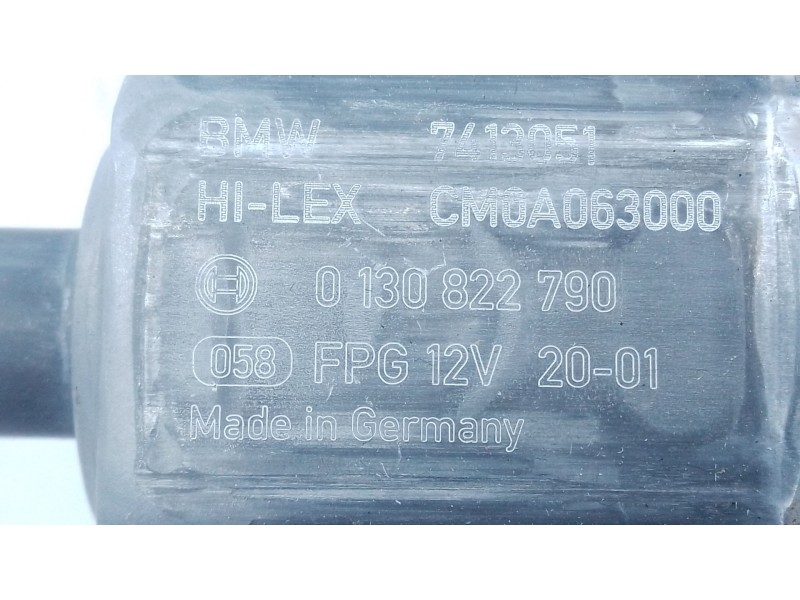 Recambio de elevalunas trasero derecho para bmw x2 (f39) sdrive 18 d referencia OEM IAM   