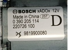 Recambio de motor limpia trasero para citroën c3 aircross i (2r_, 2c_) 1.2 puretech 110 (2rhnzb, 2rhnzw, 2rhnpx, 2rhnpj) referen 2
