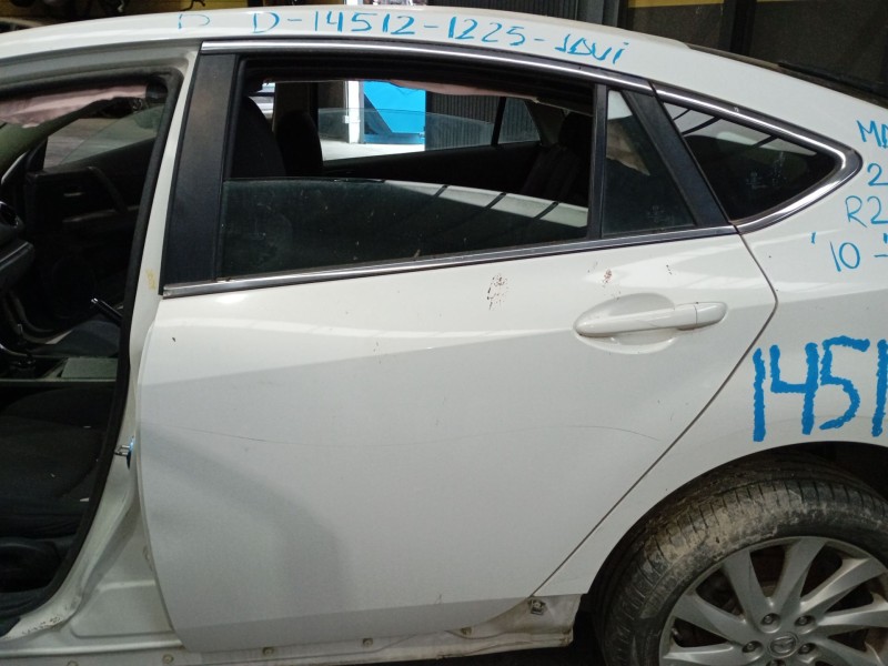 Recambio de puerta trasera izquierda para mazda 6 sedán (gh) 2.2 d (gh10) referencia OEM IAM   