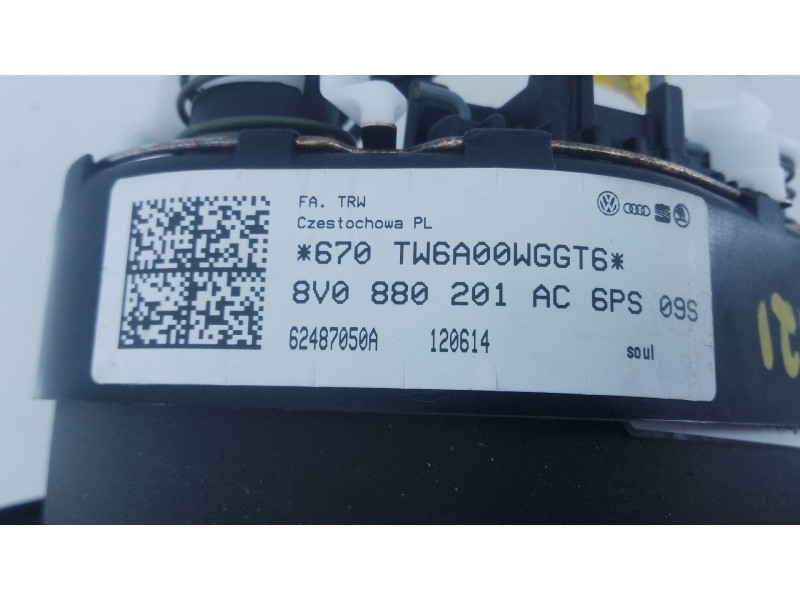 Recambio de kit airbag para audi q3 (8ub, 8ug) 2.0 tdi referencia OEM IAM 8U0959655B  