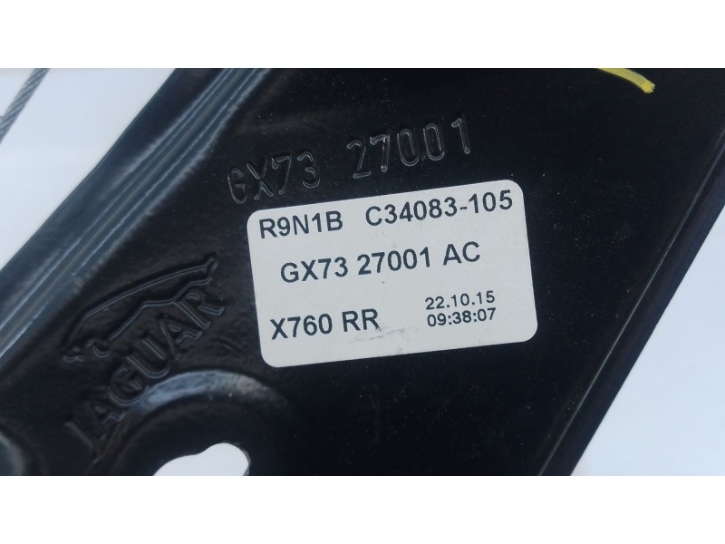 Recambio de elevalunas trasero izquierdo para jaguar xe (x760) 2.0 d referencia OEM IAM   
