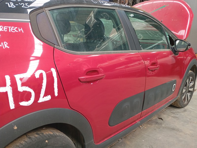 Recambio de puerta trasera derecha para citroën c3 iii (sx) 1.2 puretech 82 referencia OEM IAM   