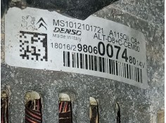 Recambio de alternador para peugeot 208 i (ca_, cc_) 1.2 vti 82 referencia OEM IAM    2