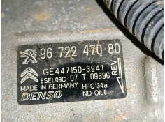 Recambio de compresor aire acondicionado para peugeot 208 i (ca_, cc_) 1.2 vti 82 referencia OEM IAM 9672247080   2