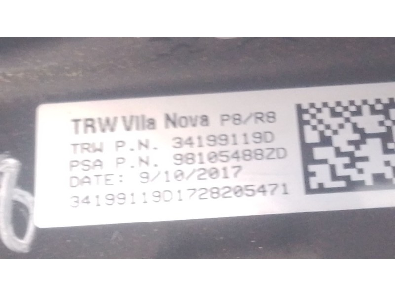 Recambio de volante para peugeot 3008 gt line referencia OEM IAM   