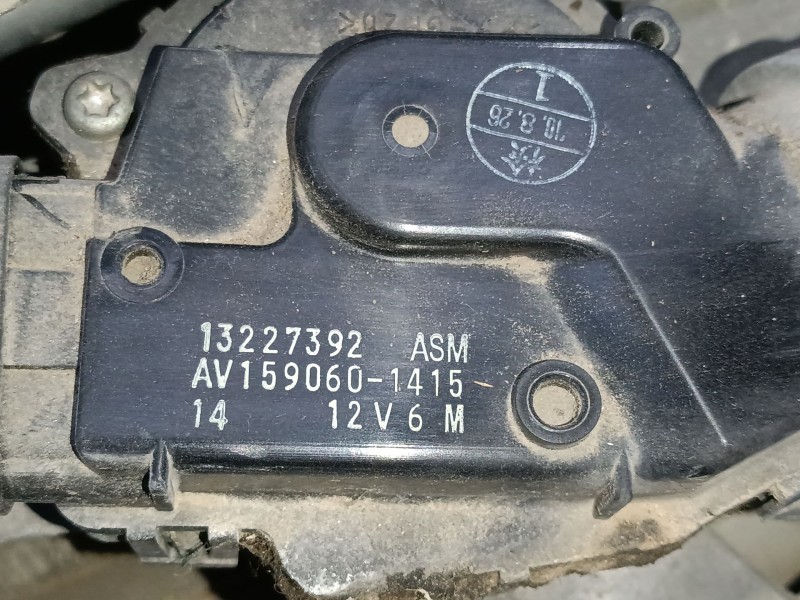Recambio de motor limpia delantero para opel insignia a (g09) 2.0 cdti (68) referencia OEM IAM   