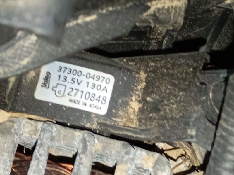 Recambio de alternador para kia picanto iii (ja) 1.0 referencia OEM IAM 3730004970  